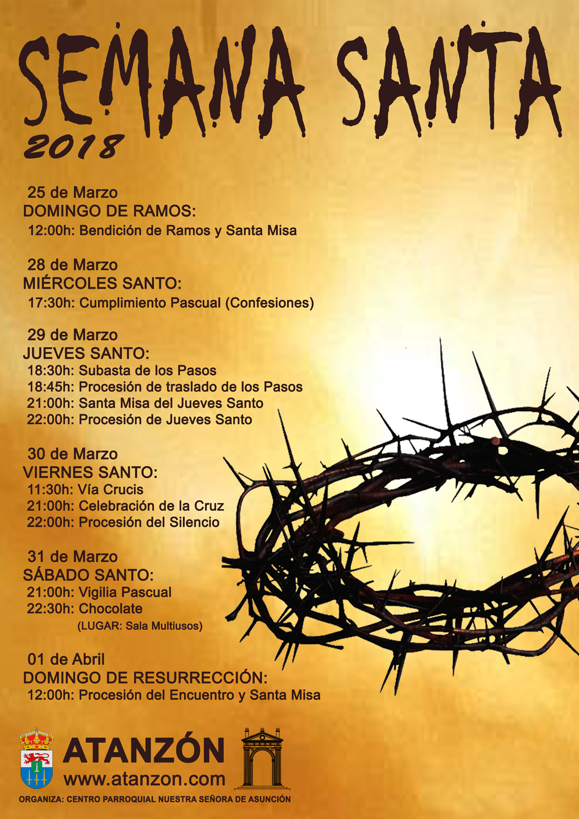 Semana Santa 2018 Villa de Atanzón Semana Santa 2018 Villa de Atanzón
