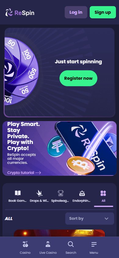 Parimad mängud ReSpin kasiinos